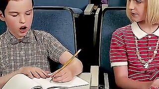 Funny surprise moment - Young Sheldon scene