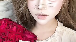 Doll Makeup Transformation to Natural Beauty! 😍✨ #Shorts