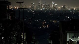 Peaceful Night City View 🌃 | Cinematic Skyline & Relaxing Night Vibes