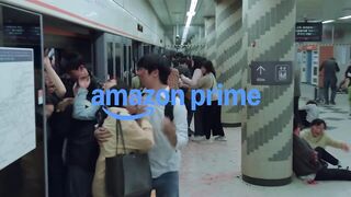 Zombie Train Scene 😨 | Newtopia | Jisoo | Horror Web Series | Prime Video India