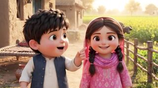😂 ساگ کی چوری پکڑی گئی! 🥬 | گاؤں میں زبردست ہنگامہ | Funny Village Cartoon Story