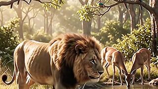 Lion King 👑 on jungle