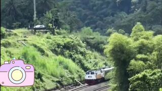 a meeting of two locomotive siblings