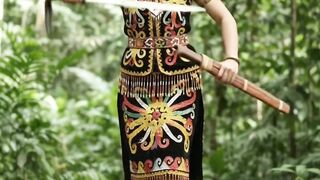 Tradisional dance Dayak