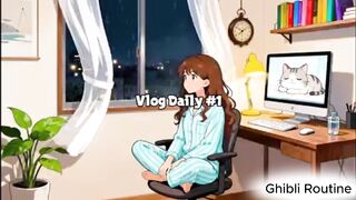 Ghibli Rain Routine
