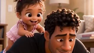 PIXAR ANIMATION, FAMILY FUN, MOM, DAD AND BABY 319