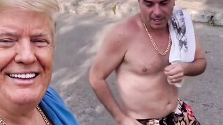 Trump e Flávio
