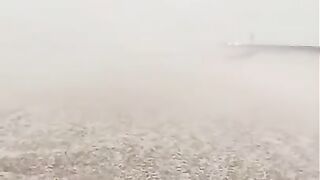 буря в саудовской пустыне
