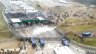 На польско-белорусской границе сейчас
