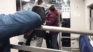 Снова конфликт с гостями столицы в московском метро.