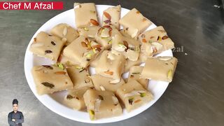 Maida Barfi Recipe
