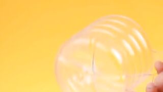 Making things with plastic bottles at home