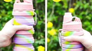 Foldable water bottle