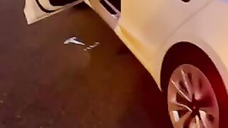Our new tesla car