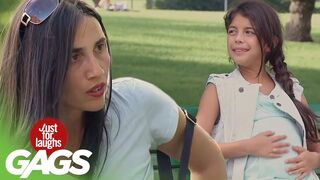 Pregnant Little Girl - Just For Laughs Gags