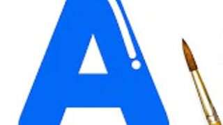a for apple, b for ball, c for cat, Alphabets, ABCD