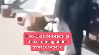 Ukraine railways are still functioning after 11 months of war