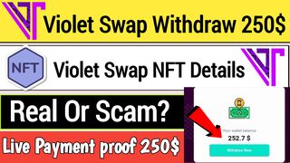 Violet Swap withdrawal | Violet Swap NFT withdraw | Violet Swap
