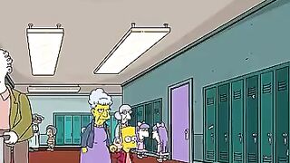 Desenho animado simpsons