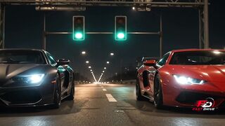When Supercars Take Over the Night Streets