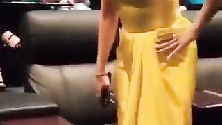 Mehwish Hayat showing dance moves