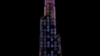 Burj khalifa fire works 2023