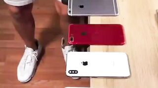 Which phone was stronger? Break phone iPhones