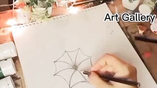 Pencil sketch art work in easy way