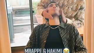 Kylian Mbappe Make Fun with Achraf Hakimi ???? ????