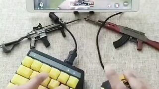 Akm and m416 Pubg emulater