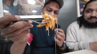 Zia Tabarak enjoying Diverse Food in Canada_Chick Fiesta,Dessert Lounge_Ajax Food.????