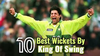 Wasim Akram,s top 10 swing deliveries