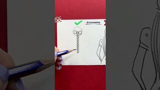 Drawing tutorial with pencil ♥️