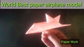 How to make paper airplane ✈️