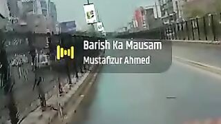 Raining