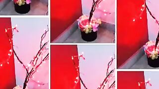 Home decorating corner tree