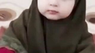 Cute Babies Hijab WhatsApp Status #shorts