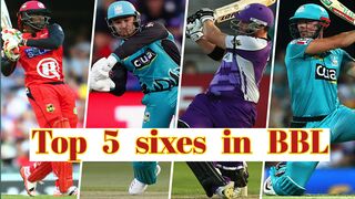 Top 5 sixes in BBL
