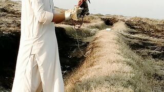 Eagle training falconry training