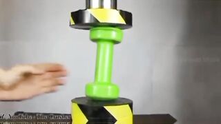 Hydrolic press experiment 001
