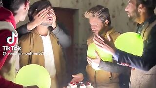 New trending Birthday party with funny friends
