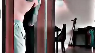 Husband Wife Romantic Moment