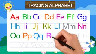 How Trace Alphabet A to Z for Kids