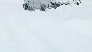 Snowfall winter