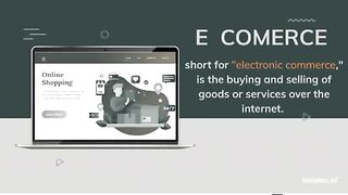 What is E comerce