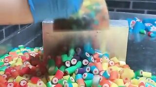candy cutting process