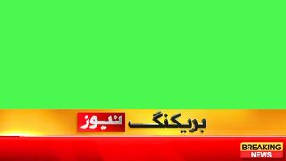 Green screen breaking news template/News lowerthrid after effects animation