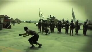 Army training shorts