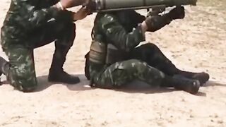 Pakistani military force video training