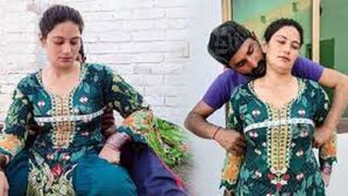 Tharki Darzi Ky Full Mazy - Desi Comedy - Girl Measurement - Kiran Went To Sew Clothes - Desi Aunty